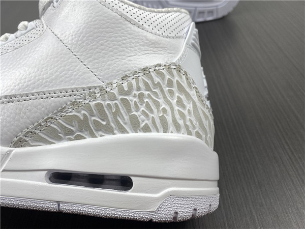 Jordan 3 Retro Pure White 2018 (PS) 429487-111