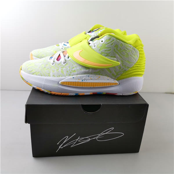 Nike KD 14 White Lime Green CZ0170-101