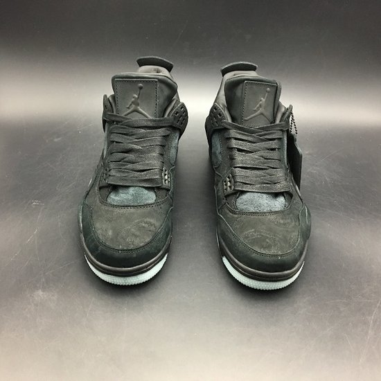 KAWS X Air Jordan 4 Cool Black