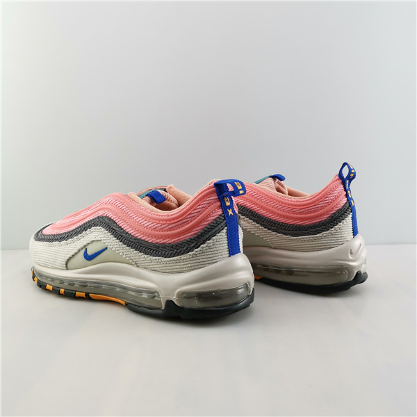 NIKE AIR MAX 97 “CORDUROY PACK” WHITE/PINK CQ7512-462