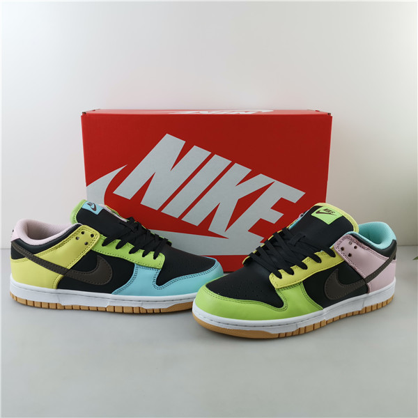 Nike Dunk Low LE Oil Green Multi Camo DH0952-001