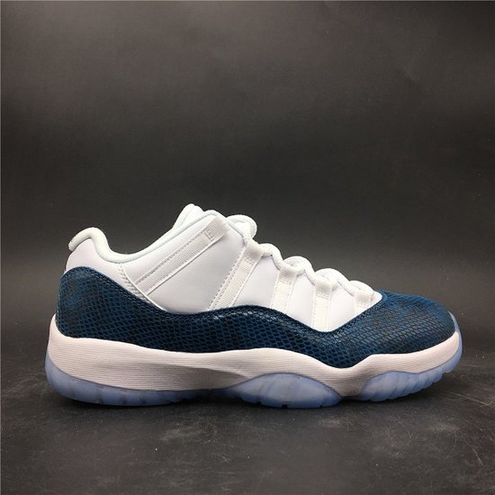 Air Jordan 11 Low “Navy Blue Snakeskin