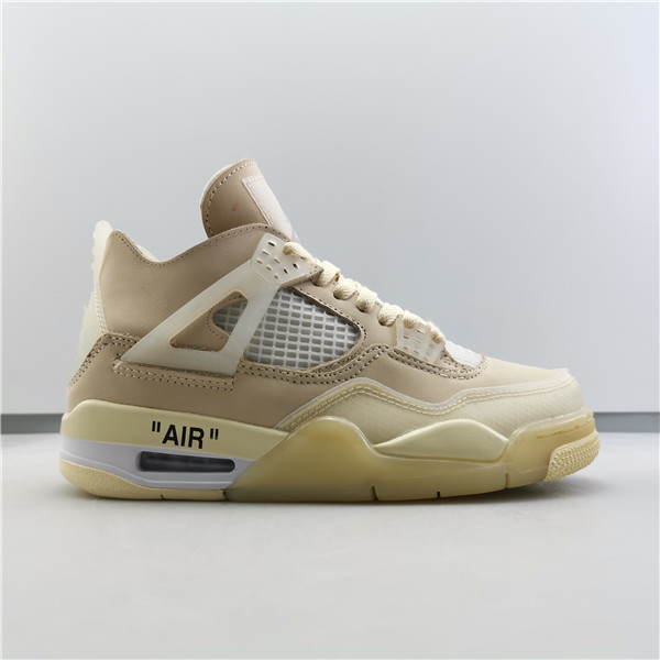 AIR JORDAN 4 X OFF WHITE AQ9129-002