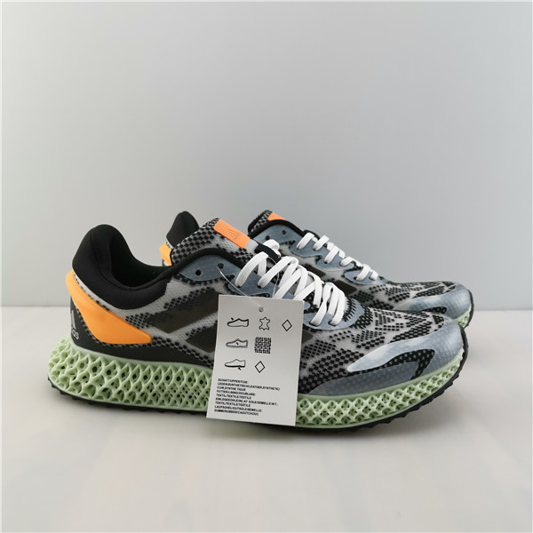 Ad*s alphaedge 4d black/green/orange fw1233