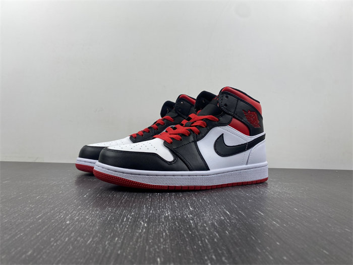 Jordan 1 Mid Gym Red Black Toe DQ8426-106