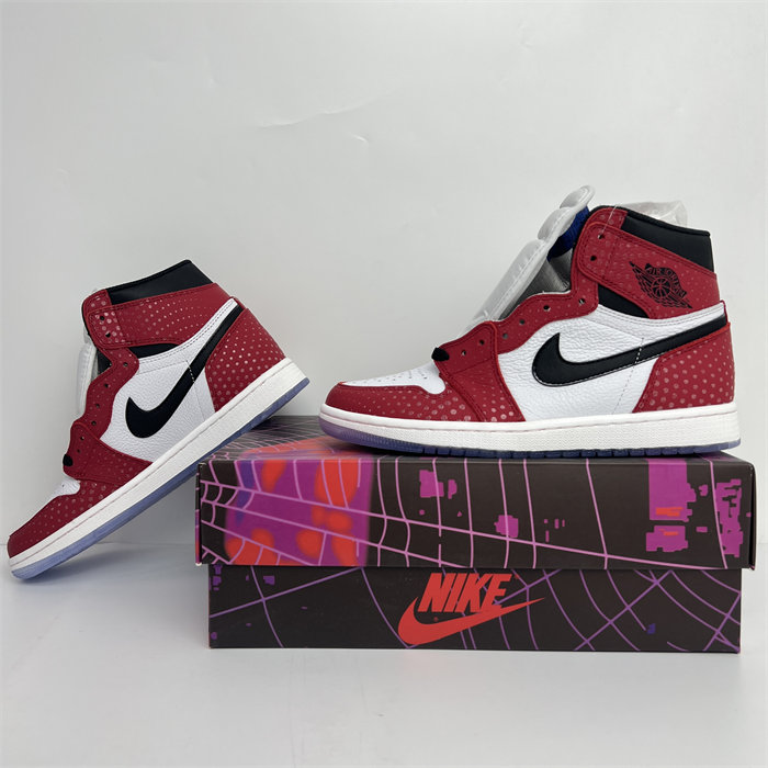 Jordan 1 Retro High Spider-Man Origin Story 555088-602