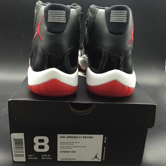 AIR JORDAN 11 BRED 2019 378037-061