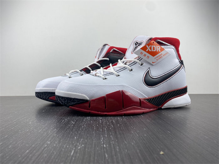 Nike Kobe 1 Protro White Black Red AQ2728-102