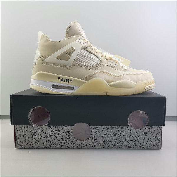 AIR JORDAN 4 X OFF WHITE AQ9129-002