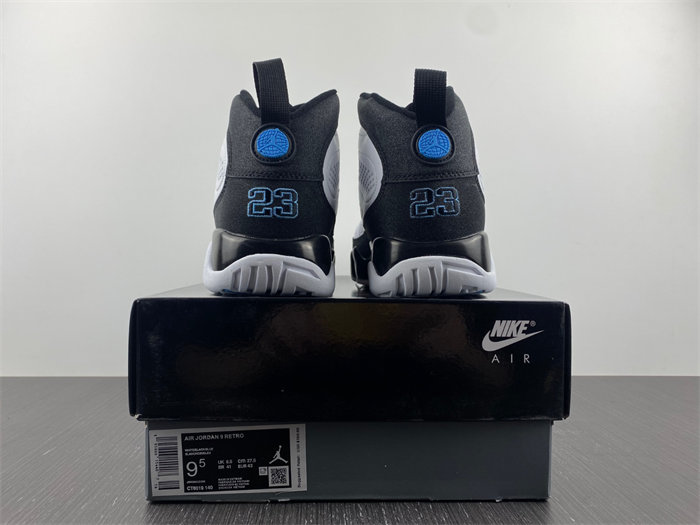 Jordan 9 Retro University Blue CT8019-140