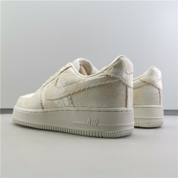 Air Force 1 Low Satin Floral Pale Ivory AT4144-100