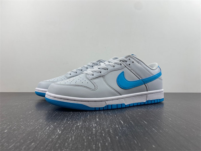 Nike Dunk Low Retro Pure Platinum Blue Lightning DV0831-001