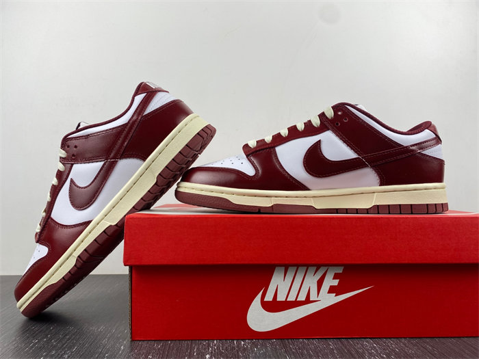 Nike Dunk Low PRM “Team Red” FJ4555-100