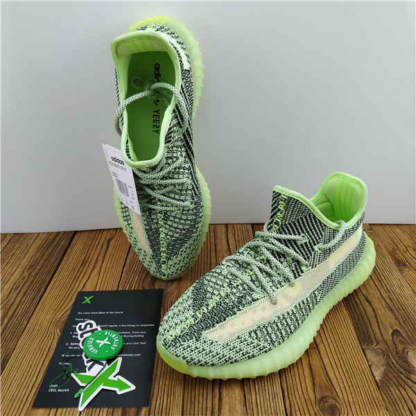 Ad*s yeezy boost 350 v2 green black “yeezreel” fx4130