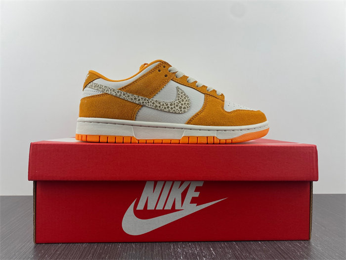 Nike Dunk Low AS Safari Swoosh Kumquat DR0156-800