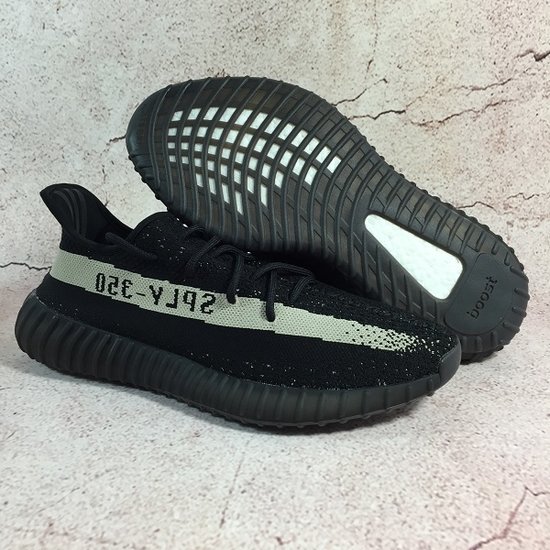 Ad*s yeezy 350 v2 black white oreo by1604