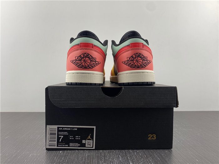 Air Jordan 1 Low SE Black Multi-Color DN3739-060