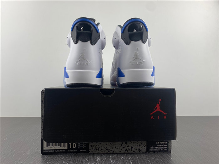 Jordan 6 White blue sn999