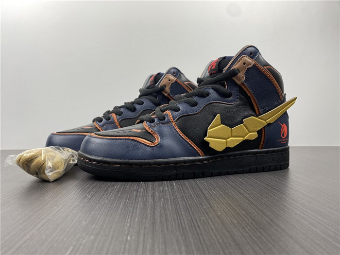 Gundam x Nike SB Dunk High DH7717-400