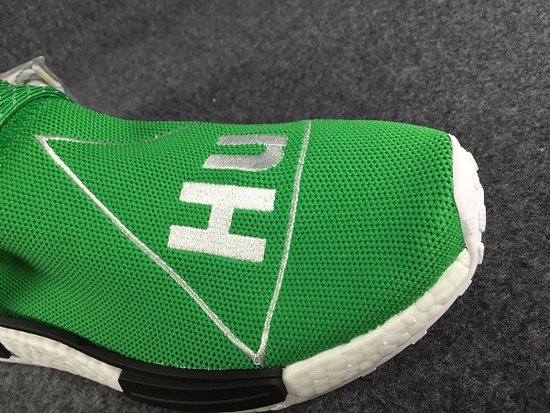 pharrell x Ad*s nmd human race green