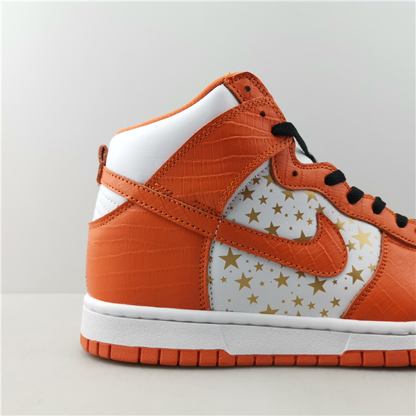 nike sb dunk high Sup*e orange 307385-181