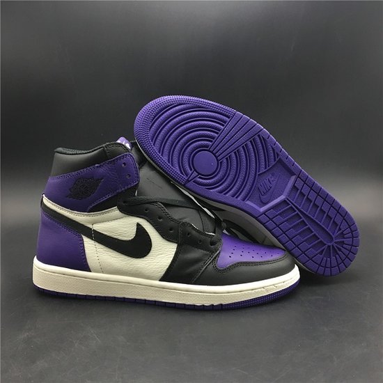 AIR JORDAN 1 COURT PURPLE 555088-501