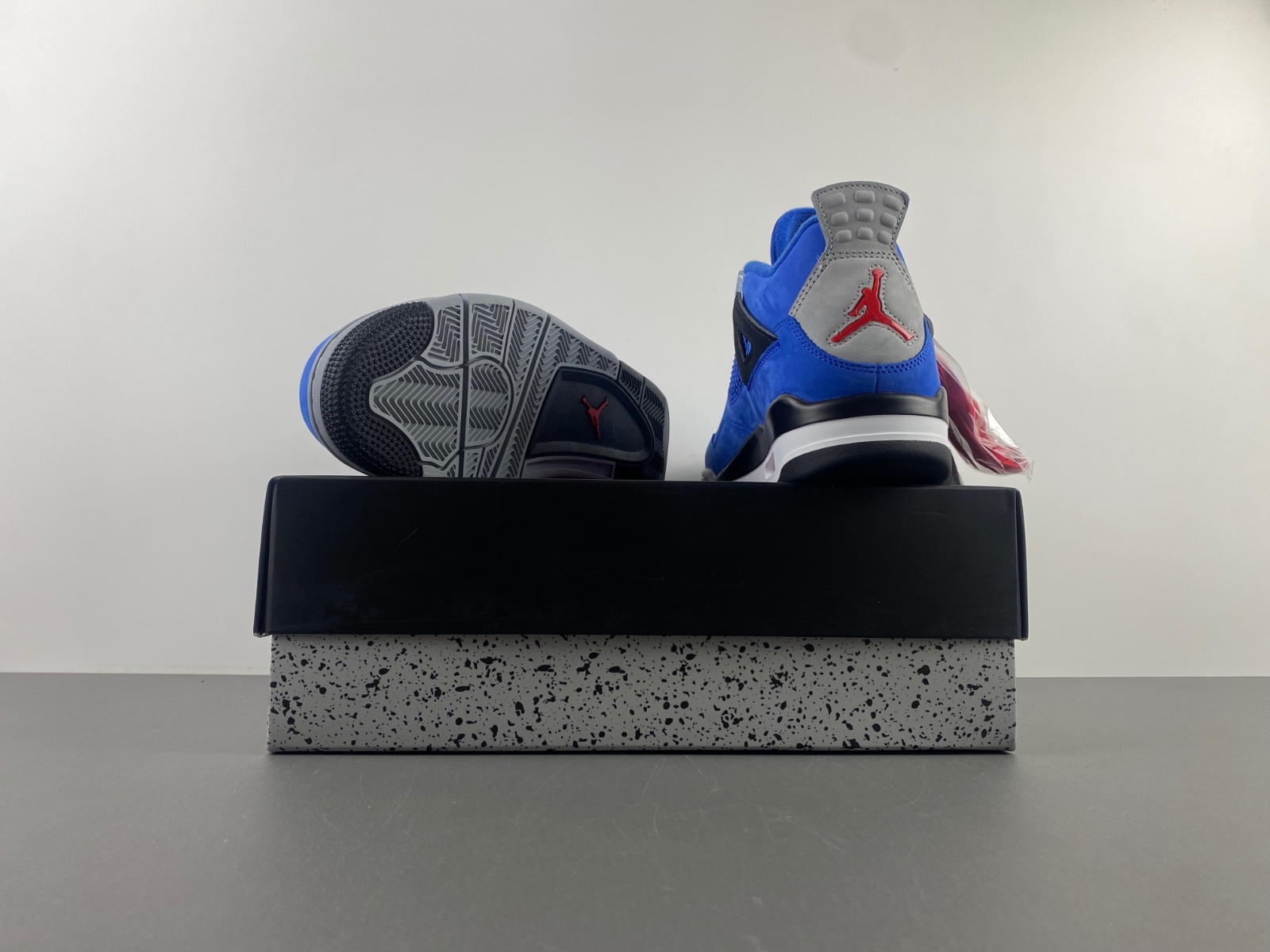 AIR JORDAN 4 RETRO BLUE RIBBON