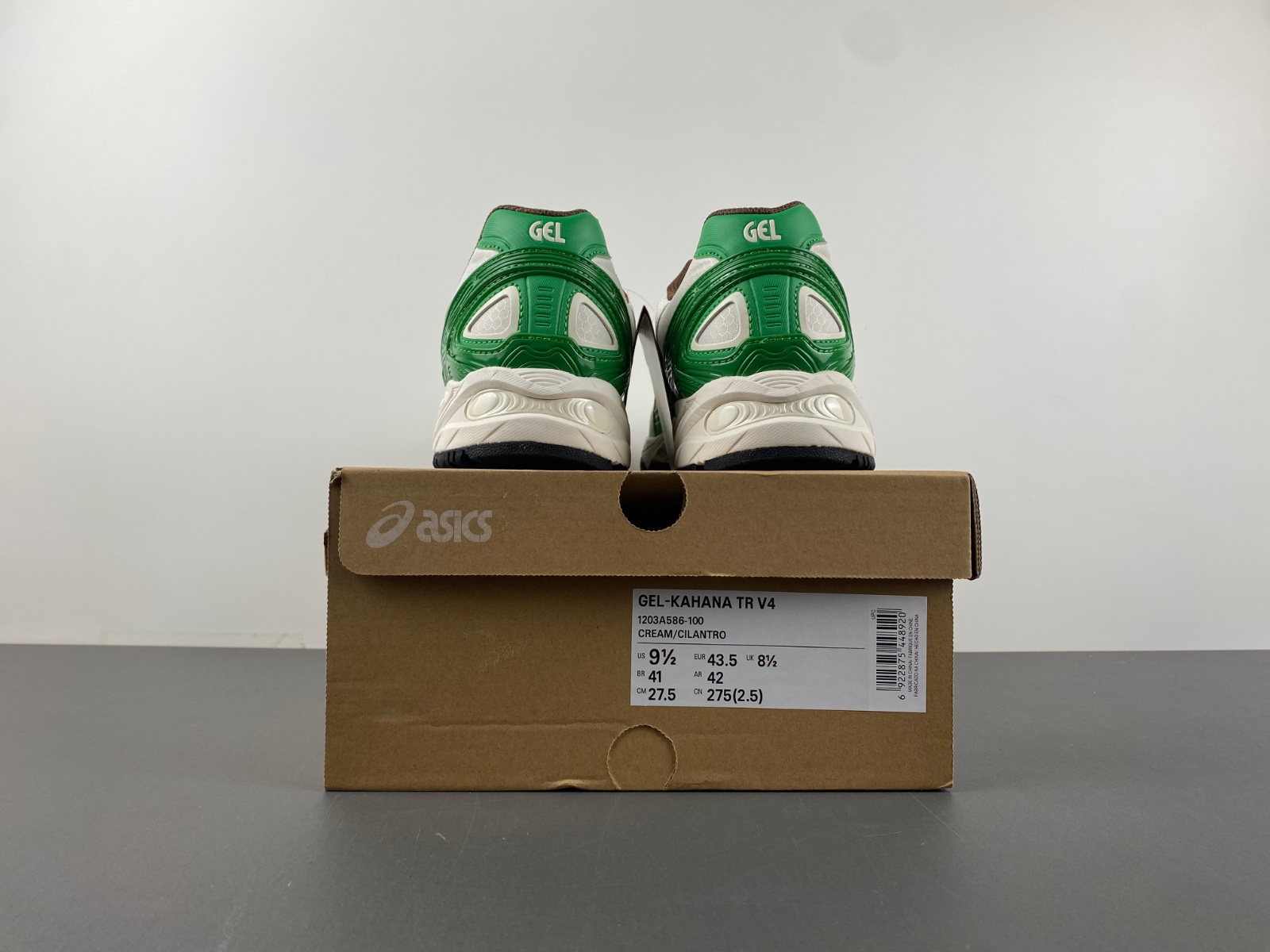 Asics Gel-Kahana Tr V4 "Black Silver" 1203A586-100