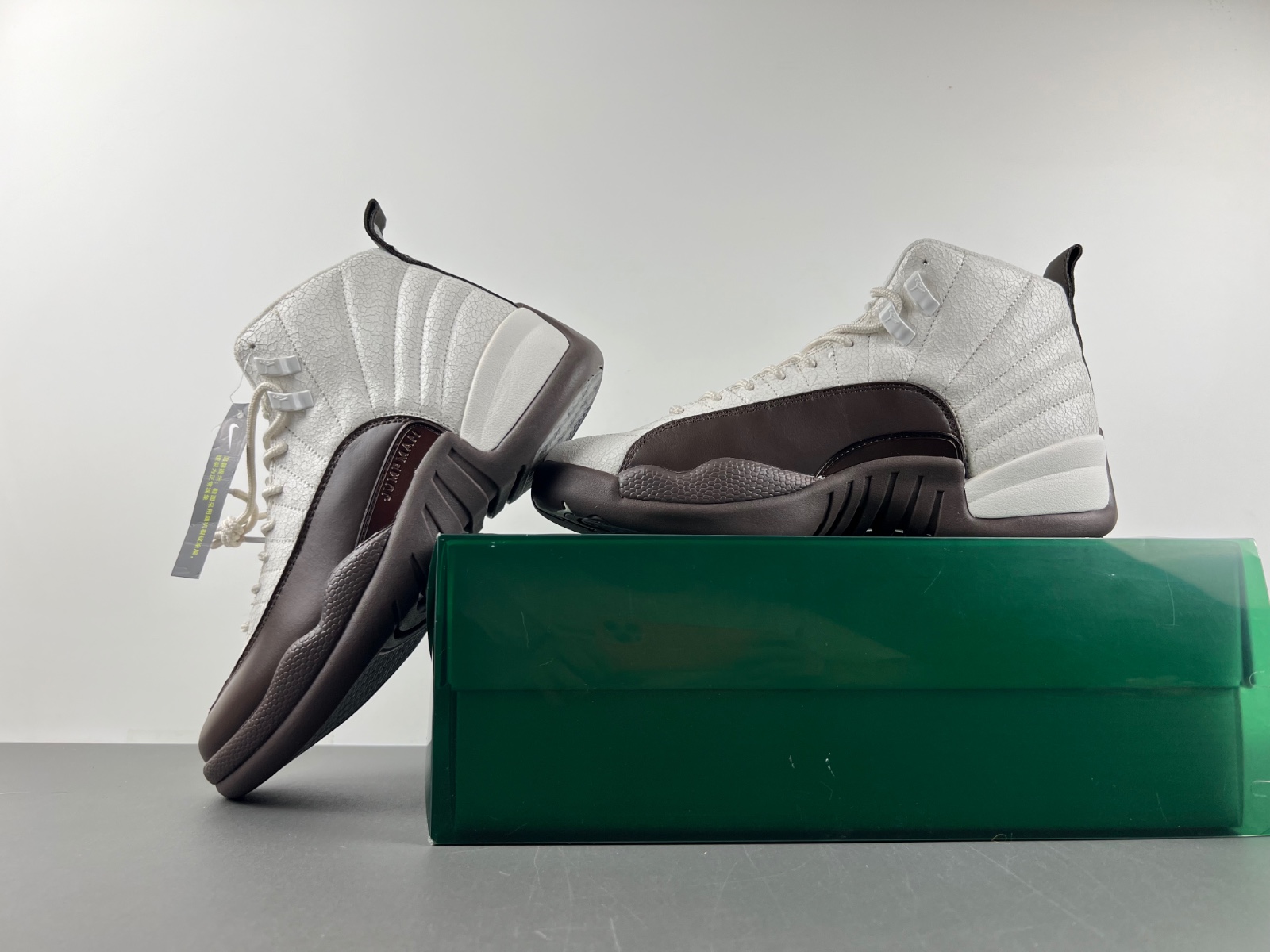 Air Jordan 12 White Baroque Brown-Sail  FZ5026-100