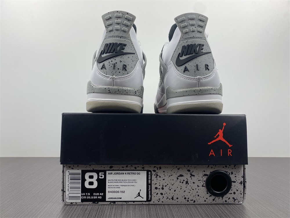 Air Jordan 4 White Cement   840606-192