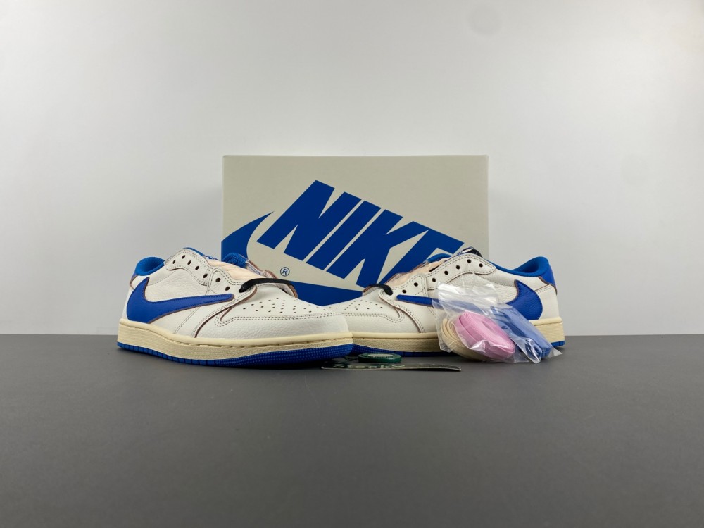 Travis Scott x Fragment x Air Jordan 1 Low OG   DM7866-104