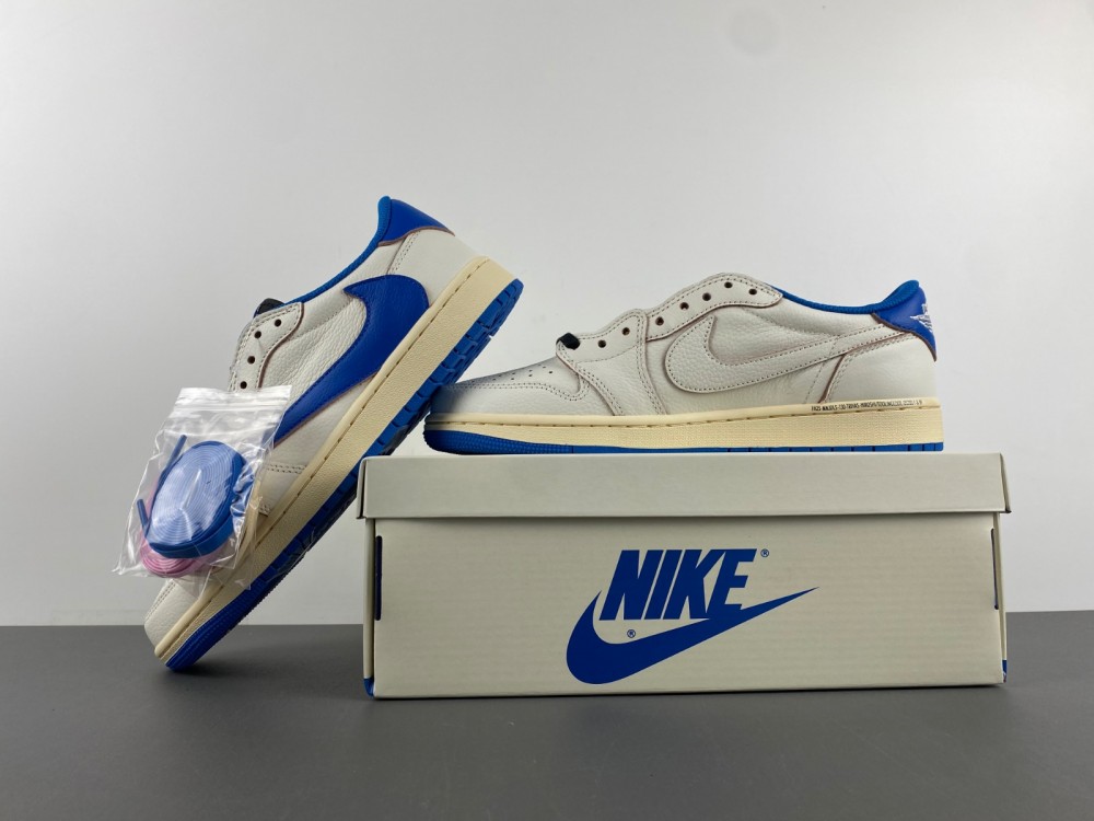 Travis Scott x Fragment x Air Jordan 1 Low OG   DM7866-104