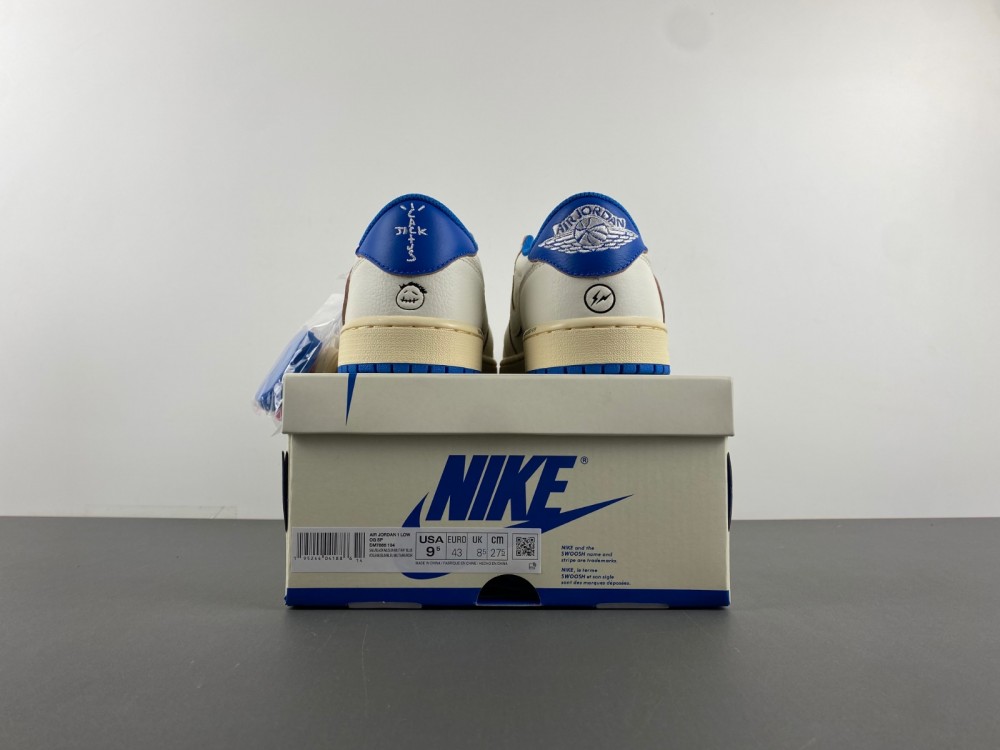 Travis Scott x Fragment x Air Jordan 1 Low OG   DM7866-104