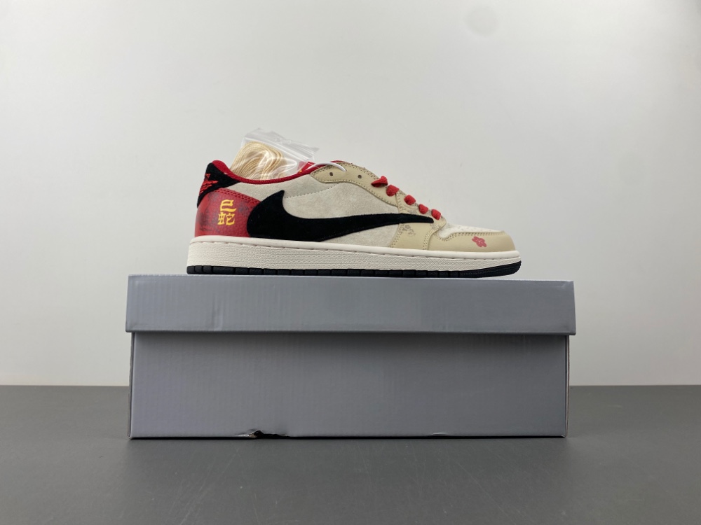 Travis Scott x Fragment Design x Air Jordan 1 Low OG SP AJ1  DM7866-077