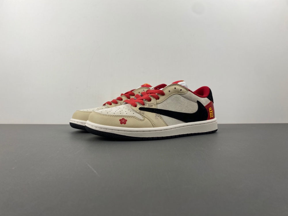 Travis Scott x Fragment Design x Air Jordan 1 Low OG SP AJ1  DM7866-077