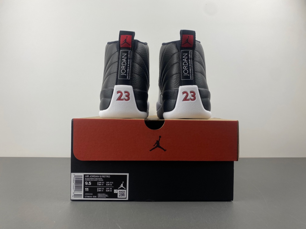 Air Jordan 12 Playoffs 2022 Release Date  CT8013-006