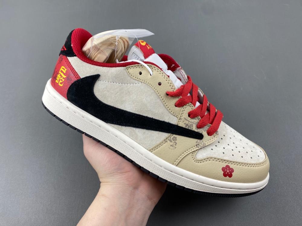 Travis Scott x Fragment Design x Air Jordan 1 Low OG SP AJ1  DM7866-077