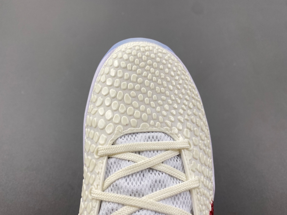 NIKE ZOOM KOBE 6 白红黄色 货号PE2025-102
