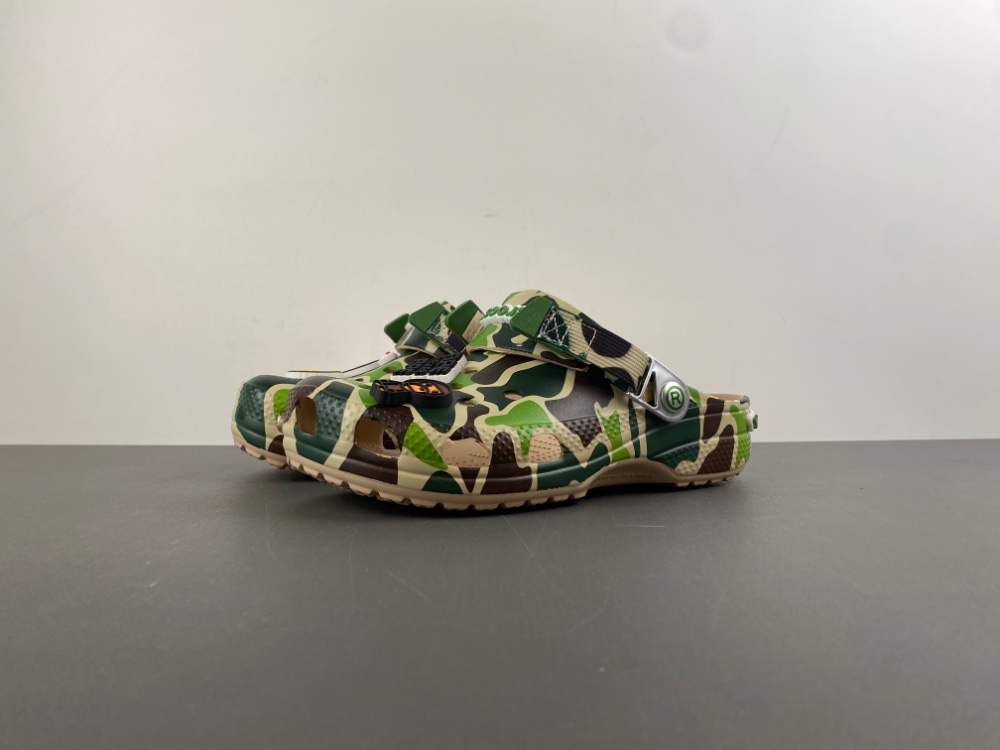 bape x Cr*0*s classic clog 