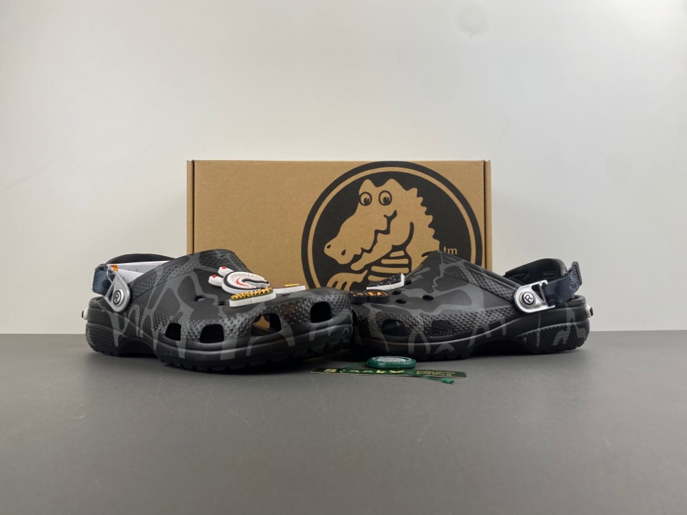 bape x Cr*0*s classic clog ''abc camo - green'' 209627-212