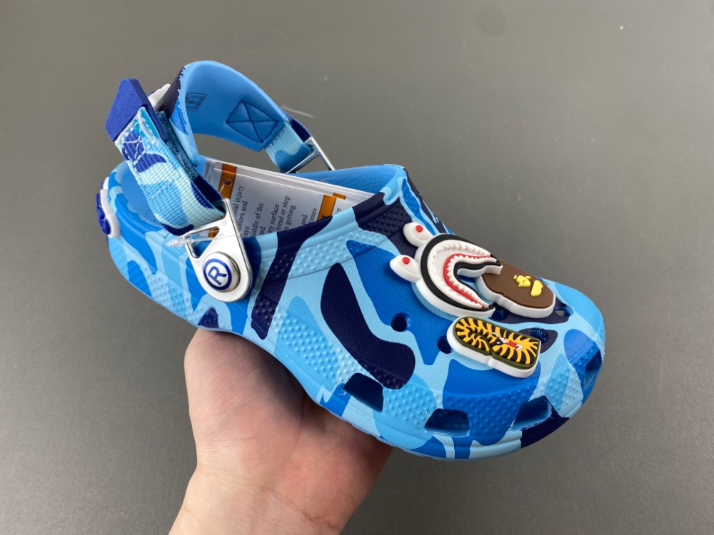 bape x Cr*0*s classic clog 