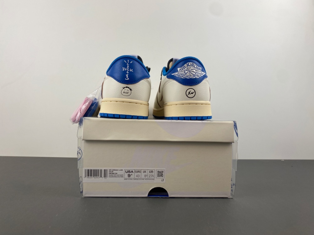 Travis Scott x Fragment x Air Jordan 1 Low OG   2.0 DM7866-104