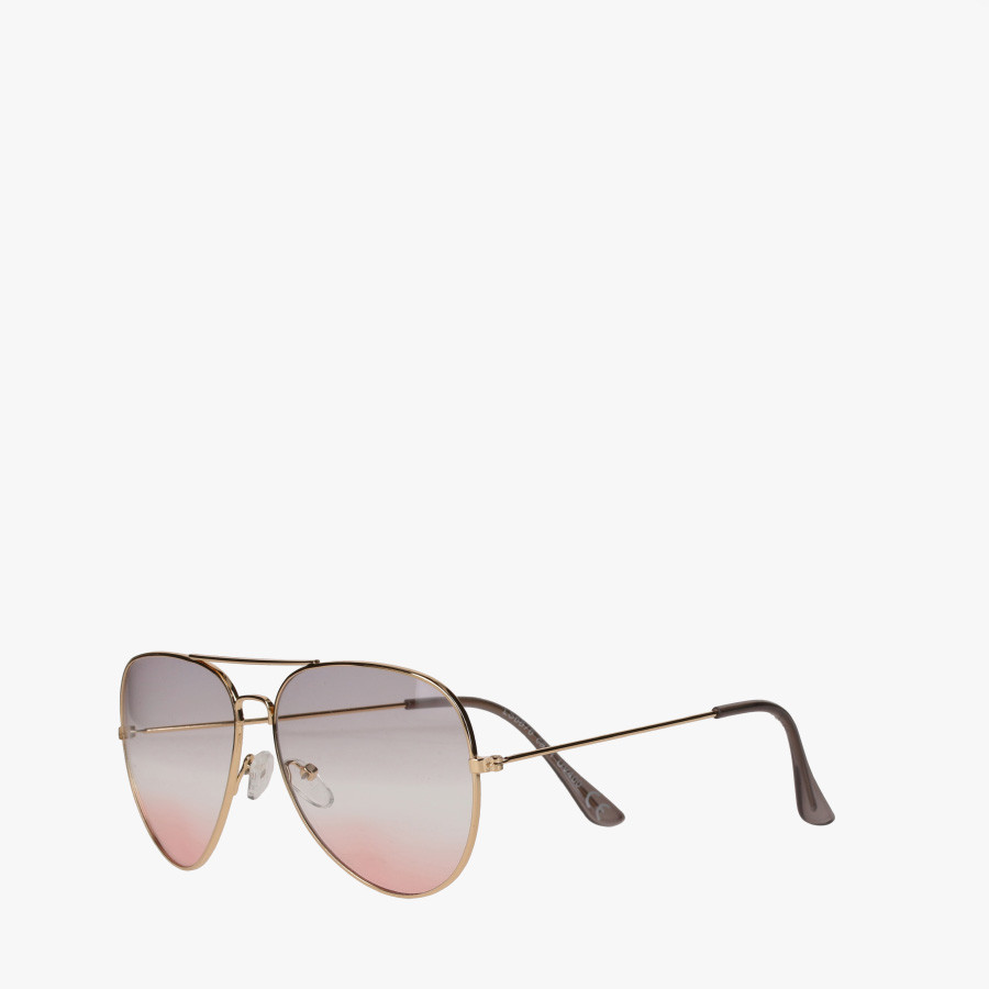 Okulary przeciwsoneczne typu pilotki z kolorowymi szkami