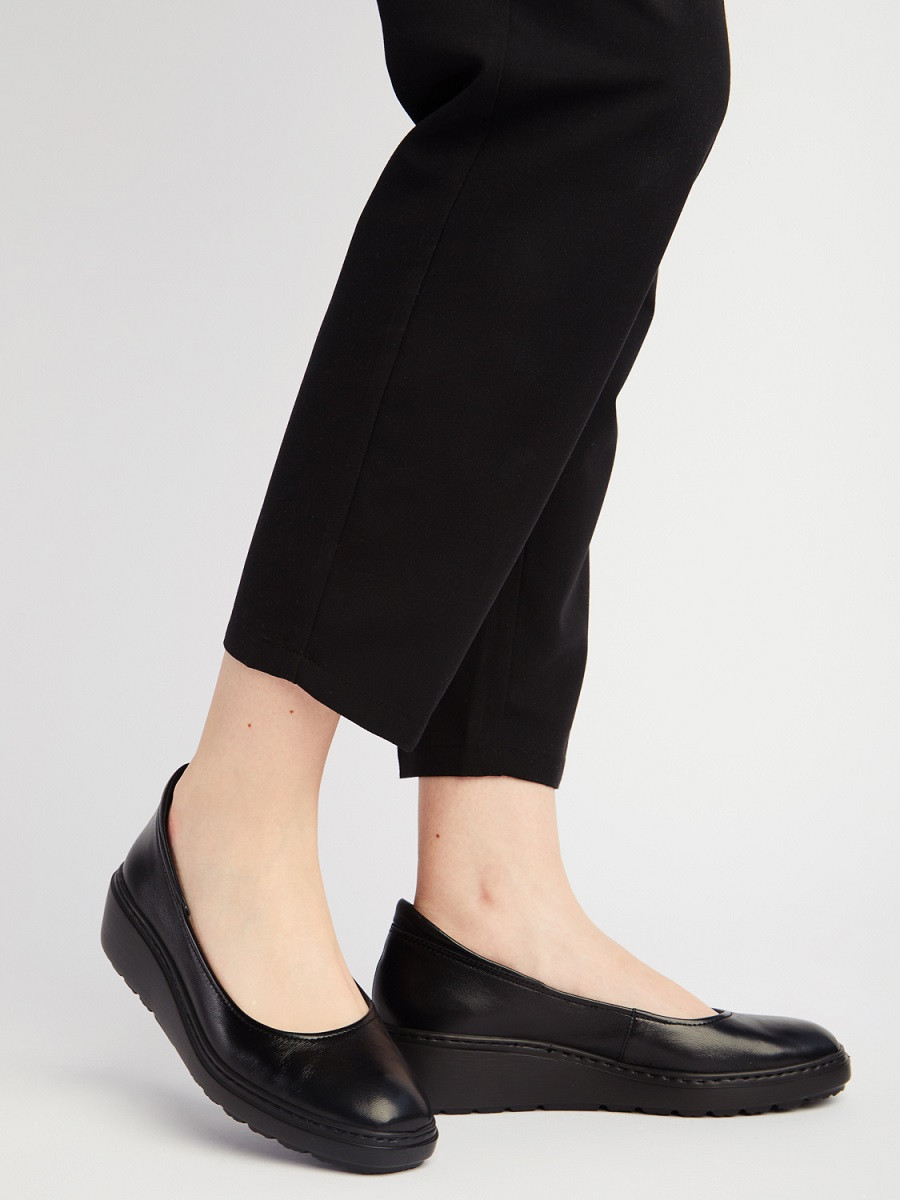 Czarne czóenka na platformie