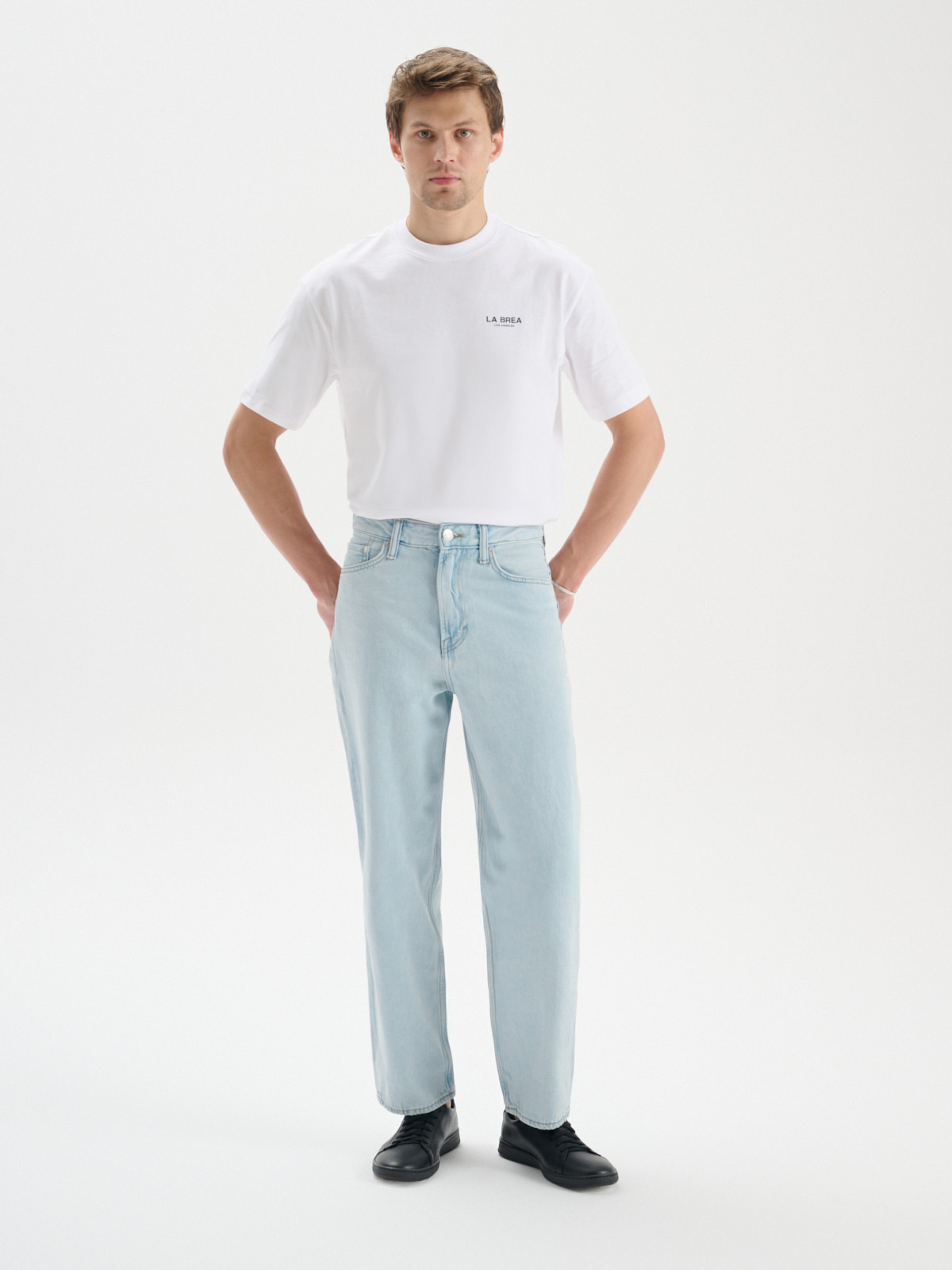 Czarne póbuty mskie w sportowym stylu