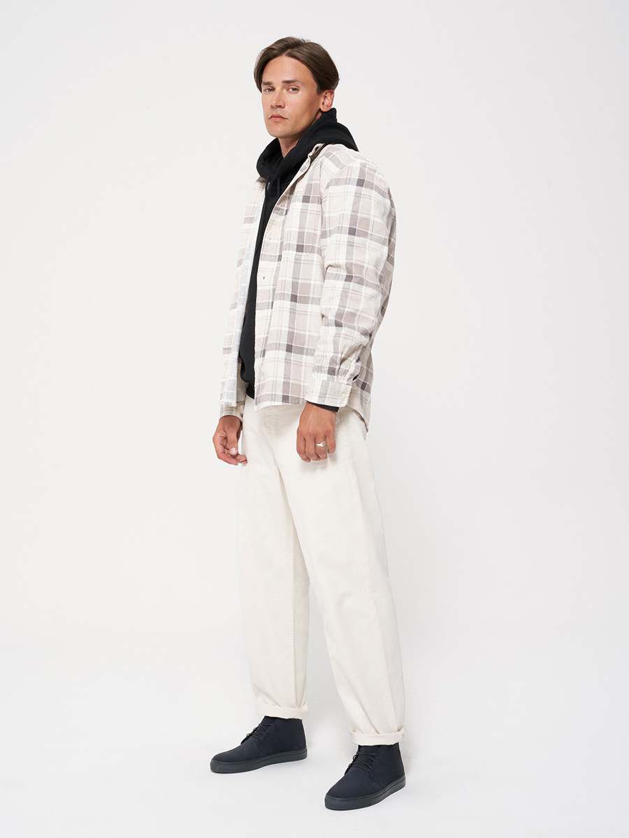 Granatowy trzewik mski