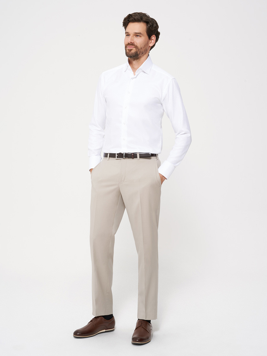 Brzowe póbuty mskie