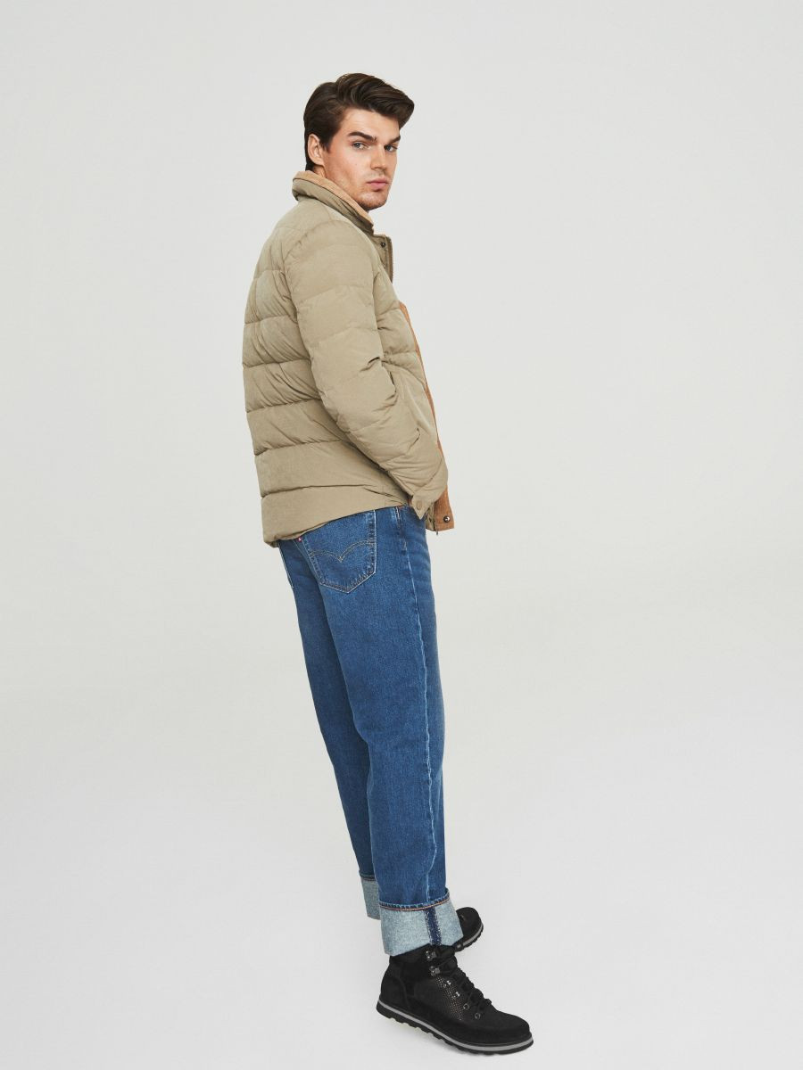 Czarne trzewiki mskie