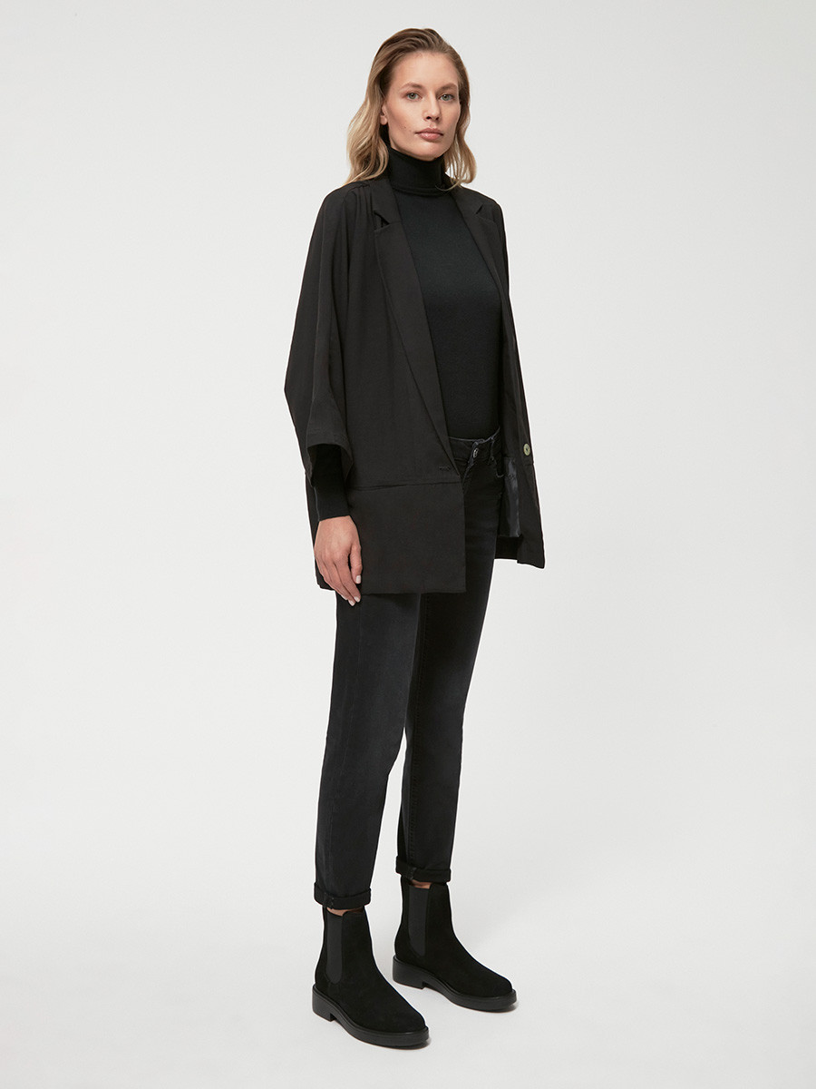 Czarne sztyblety damskie