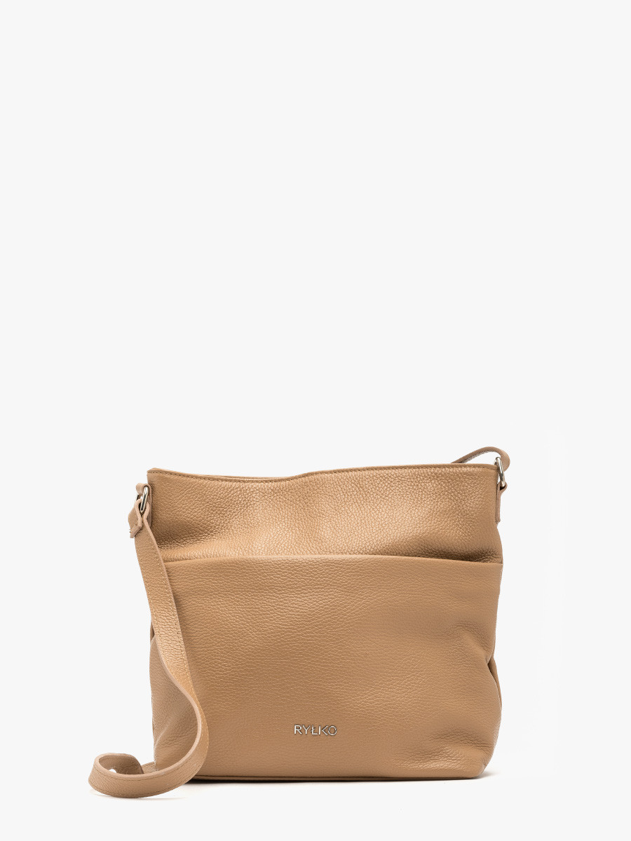 Beowa torebka redniej wielkoci